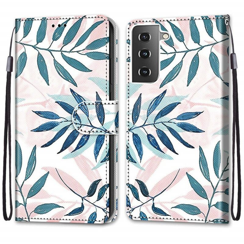 Flip Cover Samsung Galaxy S21 5G Løv I Farver