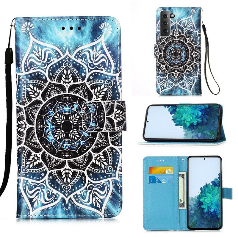 Flip Cover Samsung Galaxy S21 5G Mandala I Himlen