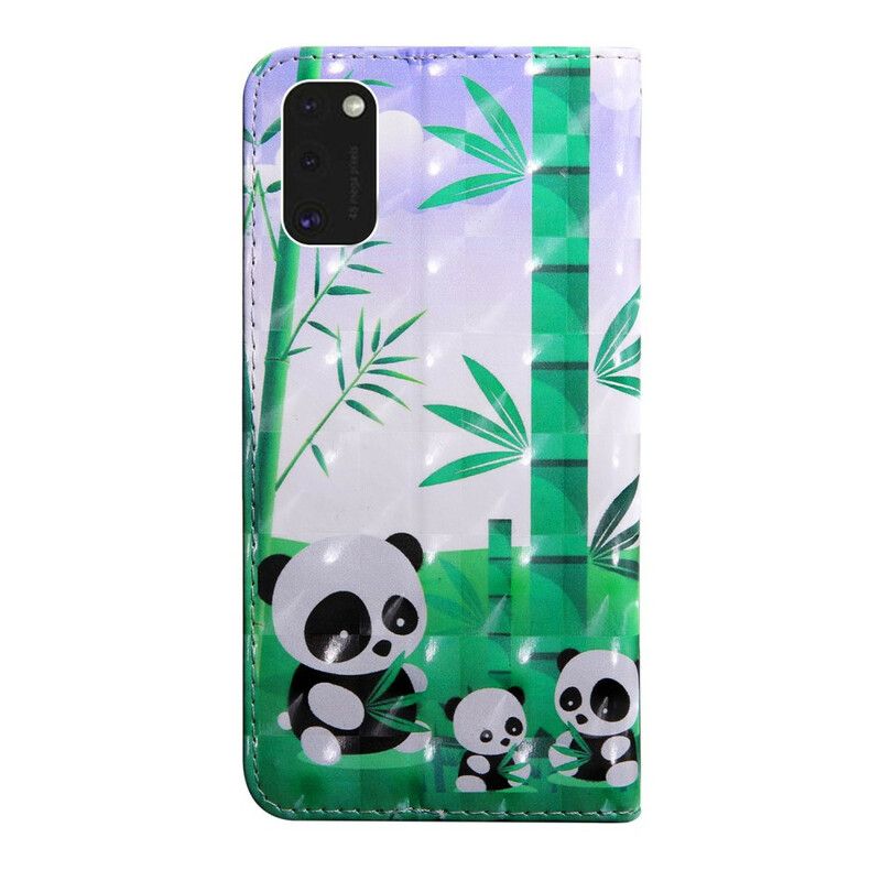 Flip Cover Samsung Galaxy S21 5G Pandafamilien