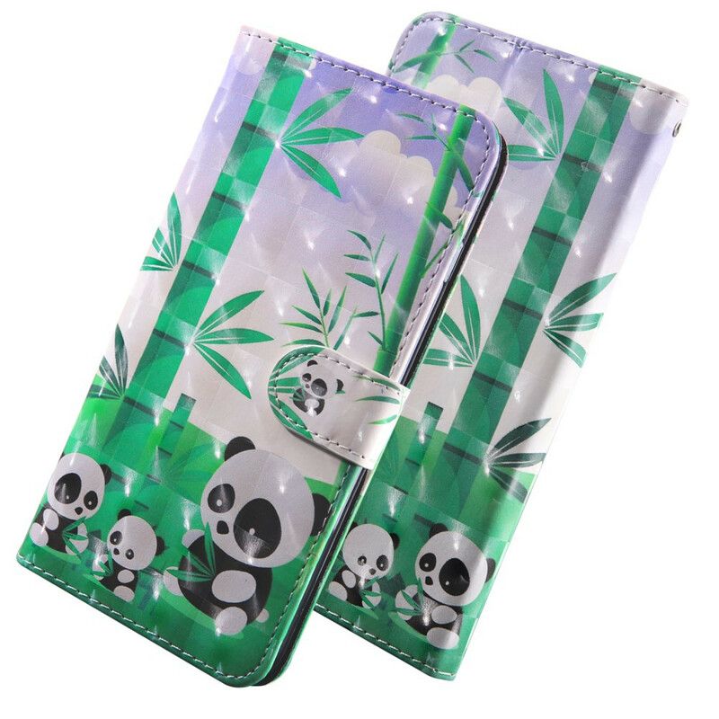 Flip Cover Samsung Galaxy S21 5G Pandafamilien