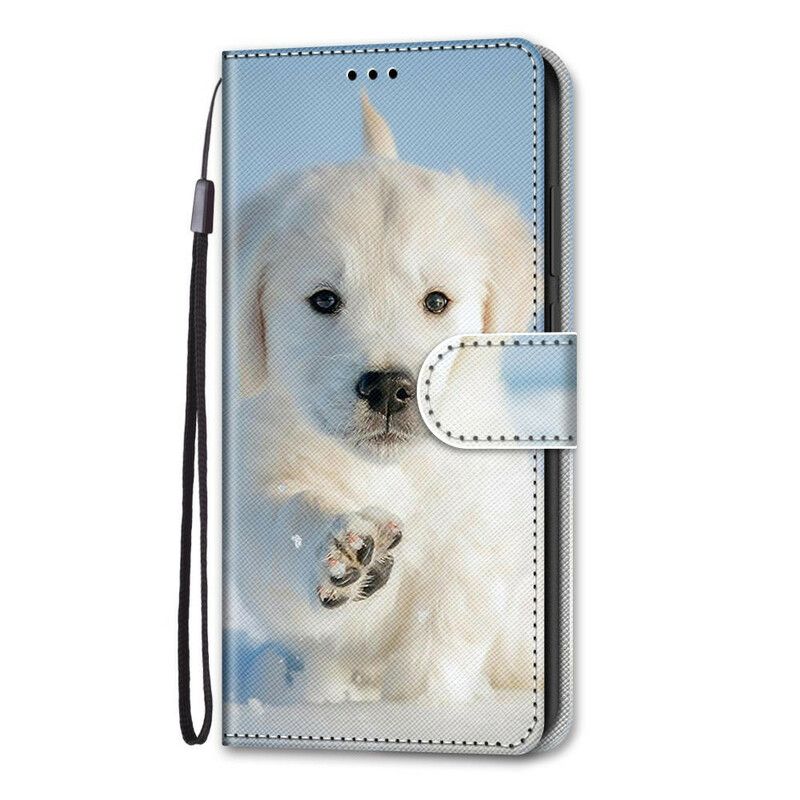 Flip Cover Samsung Galaxy S21 5G Sød Hund