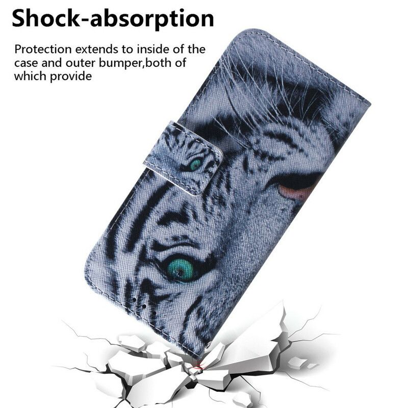 Flip Cover Samsung Galaxy S21 5G Tigeransigt