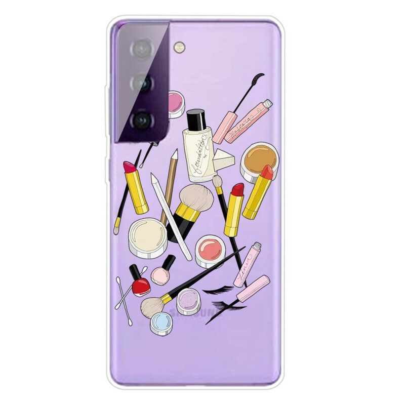 Mobilcover Samsung Galaxy S21 5G Top Makeup