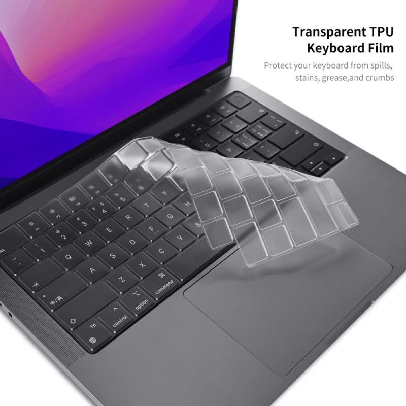 Cover MacBook Pro 14" (2021) Beskyttelsessæt Enkay Hat Prince Mate Med Keyboard Cover