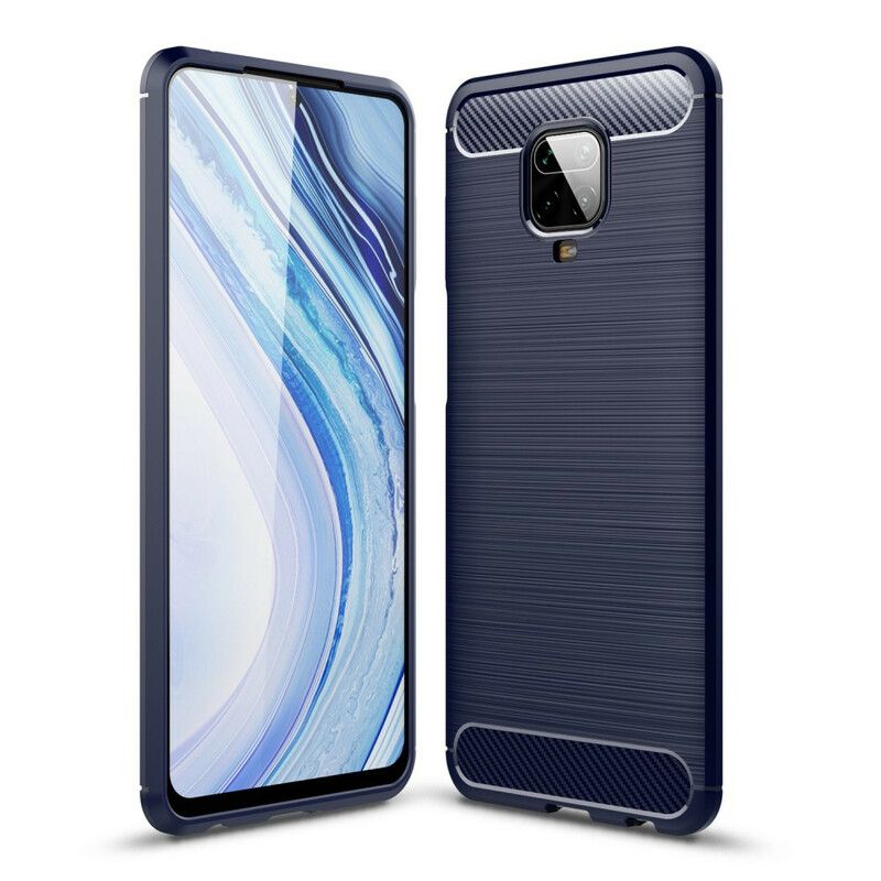 Cover Xiaomi Redmi Note 9S / Note 9 Pro Børstet Kulfiber