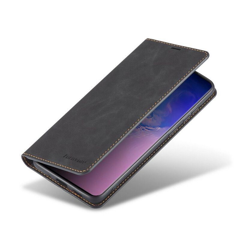 Cover Xiaomi Redmi Note 9S / Note 9 Pro Flip Cover Lædereffekt Forwenw