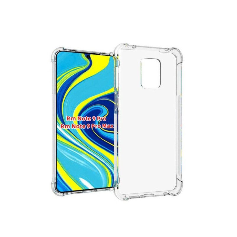 Cover Xiaomi Redmi Note 9S / Note 9 Pro Forstærket Gennemsigtig