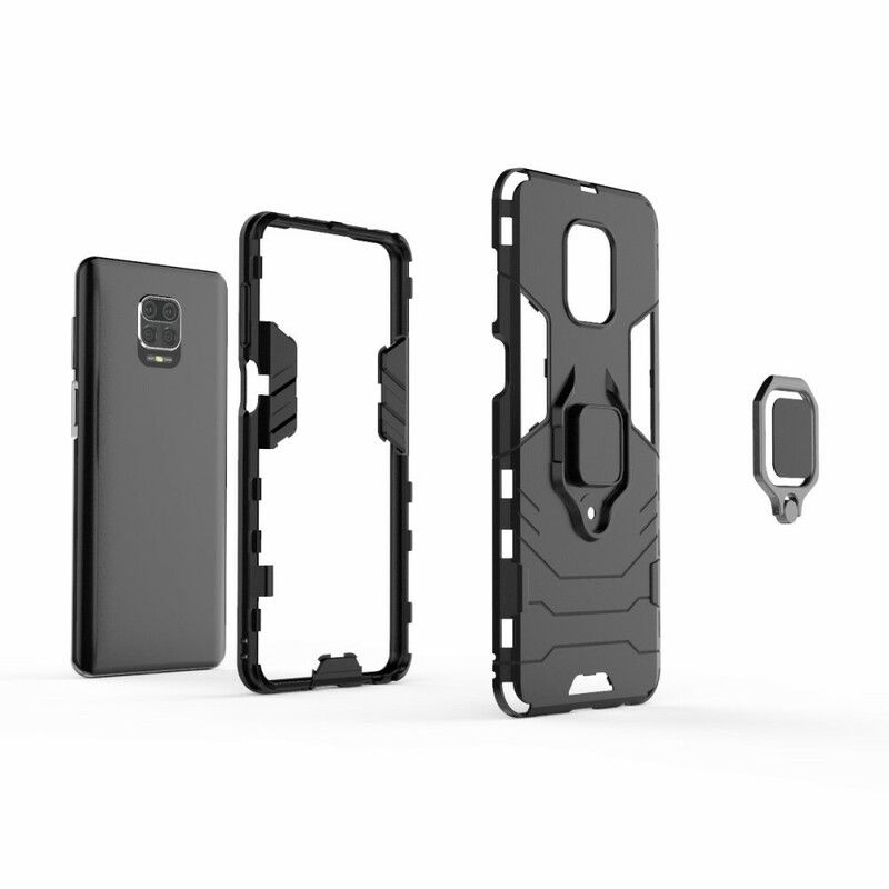 Cover Xiaomi Redmi Note 9S / Note 9 Pro Modstandsdygtig Ring