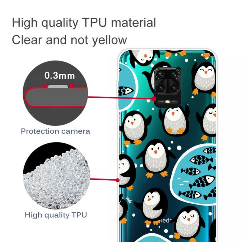 Cover Xiaomi Redmi Note 9S / Note 9 Pro Pingviner