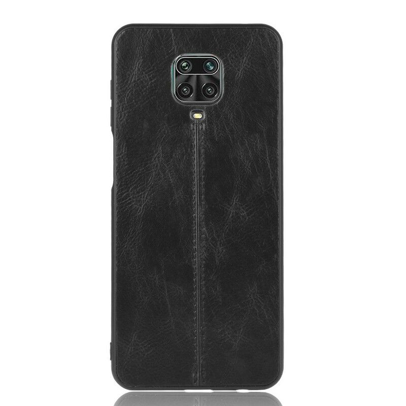 Cover Xiaomi Redmi Note 9S / Note 9 Pro Søm Lædereffekt