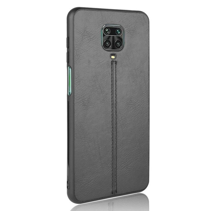 Cover Xiaomi Redmi Note 9S / Note 9 Pro Søm Lædereffekt