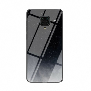 Cover Xiaomi Redmi Note 9S / Note 9 Pro Stjernehimmel Hærdet Glas