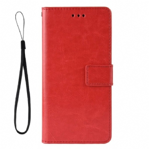 Flip Cover Xiaomi Redmi Note 9S / Note 9 Pro Flashy Imiteret Læder