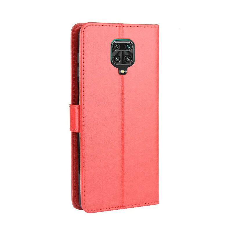 Flip Cover Xiaomi Redmi Note 9S / Note 9 Pro Flashy Imiteret Læder