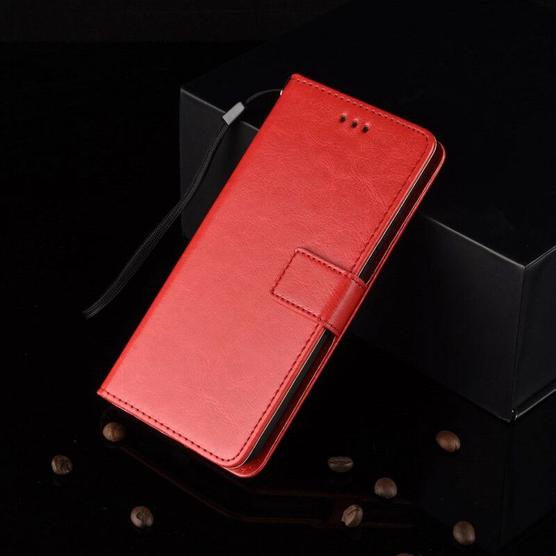 Flip Cover Xiaomi Redmi Note 9S / Note 9 Pro Flashy Imiteret Læder