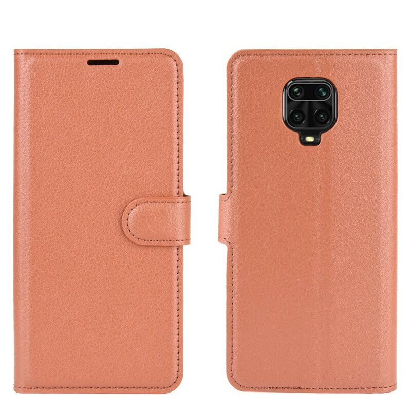 Flip Cover Xiaomi Redmi Note 9S / Note 9 Pro Klassisk Kunstlæder