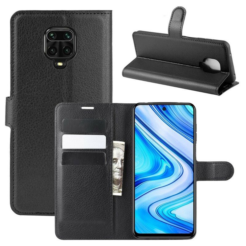 Flip Cover Xiaomi Redmi Note 9S / Note 9 Pro Klassisk Kunstlæder