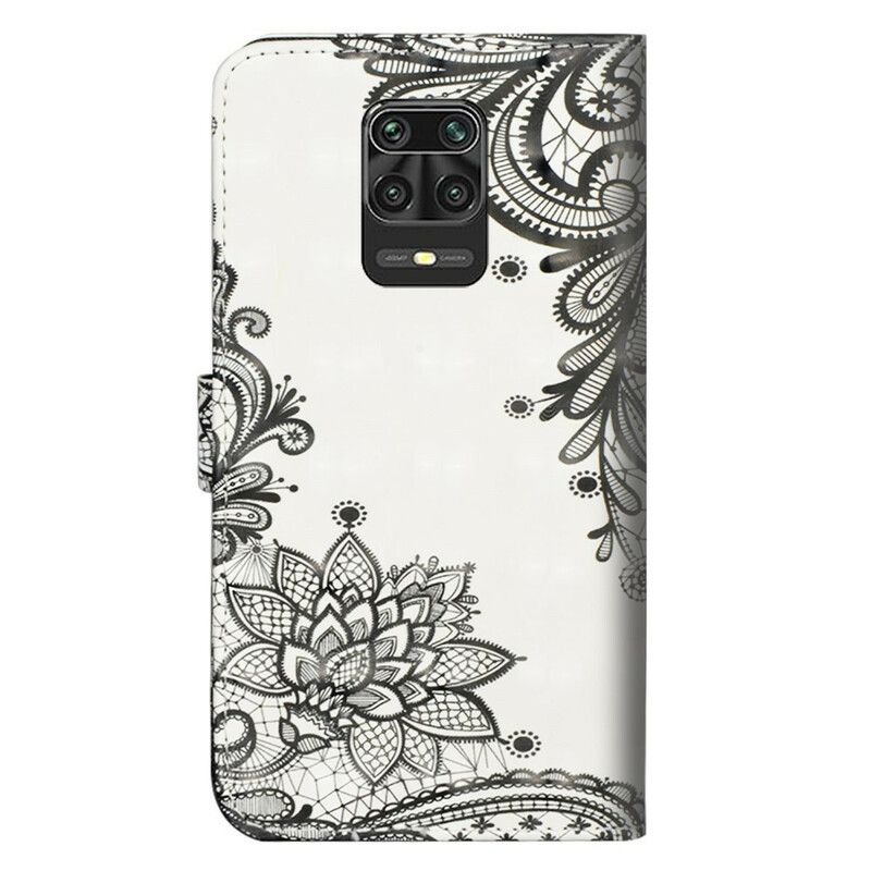 Læder Cover Xiaomi Redmi Note 9S / Note 9 Pro Chic Blonde