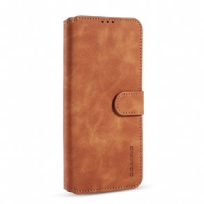 Læder Cover Xiaomi Redmi Note 9S / Note 9 Pro Dg.ming Retro