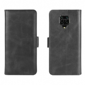 Læder Cover Xiaomi Redmi Note 9S / Note 9 Pro Flip Cover Dobbeltklap