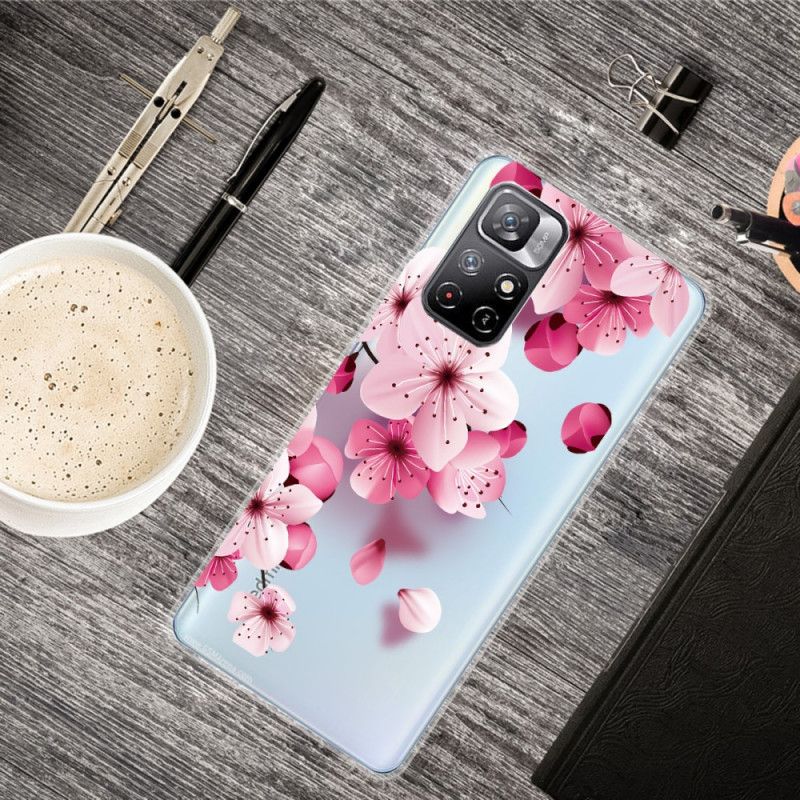 Cover Poco M4 Pro 5G Blomster