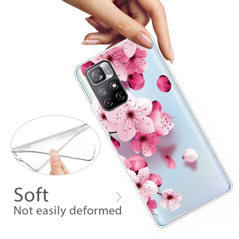 Cover Poco M4 Pro 5G Blomster