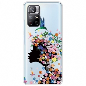 Cover Poco M4 Pro 5G Blomsterhår