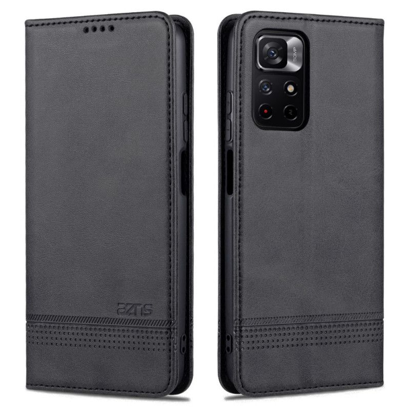 Cover Poco M4 Pro 5G Flip Cover Azns Læderstil