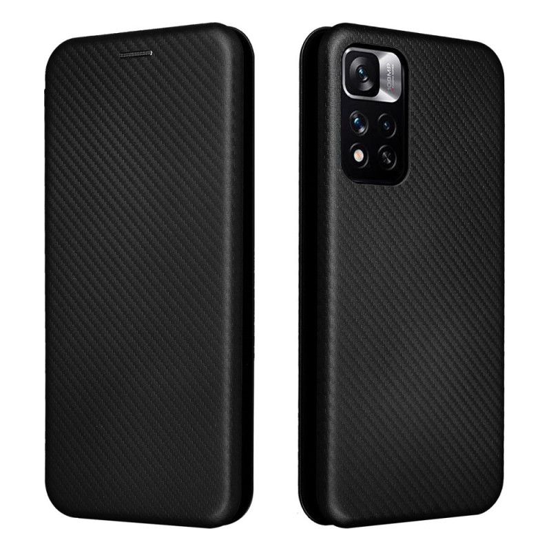 Cover Poco M4 Pro 5G Flip Cover Kulfiber