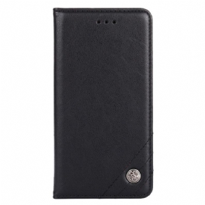 Cover Poco M4 Pro 5G Flip Cover Nittelæderstil