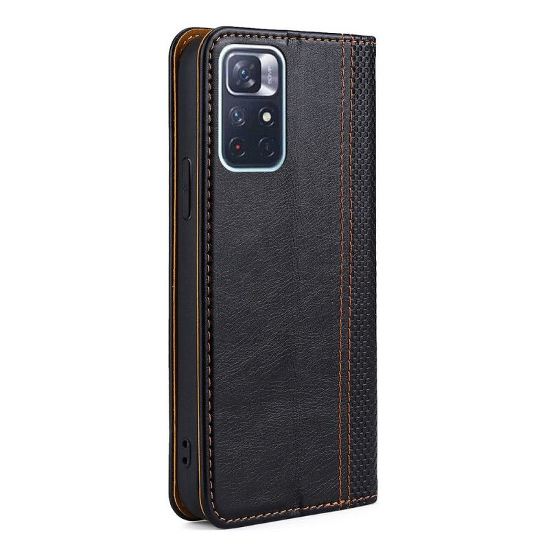 Cover Poco M4 Pro 5G Flip Cover Vintage Læderstil