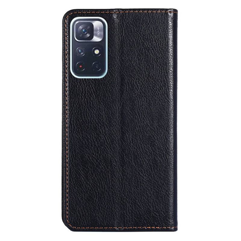 Cover Poco M4 Pro 5G Flip Cover Vintage Læderstil