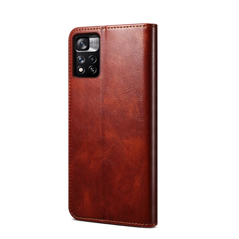 Cover Poco M4 Pro 5G Flip Cover Vokset Kunstlæder