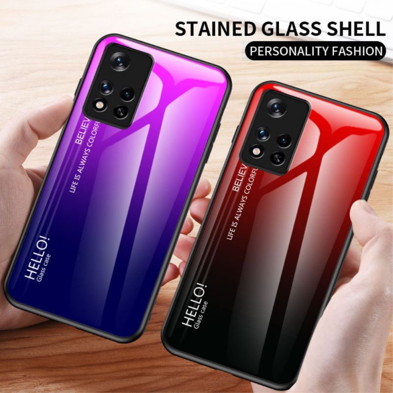 Cover Poco M4 Pro 5G Hej Hærdet Glas