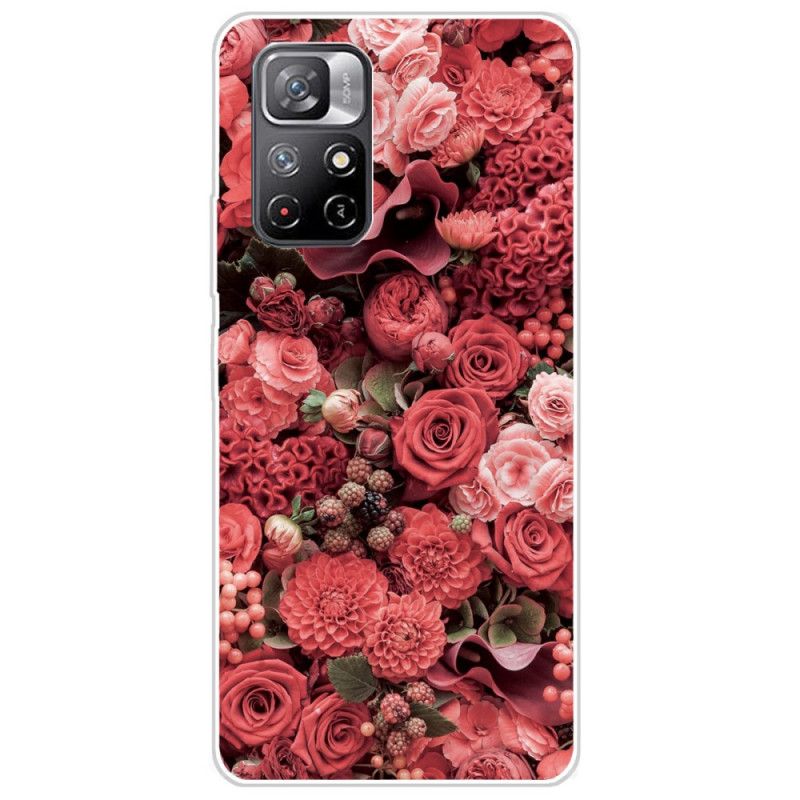 Cover Poco M4 Pro 5G Intense Blomster