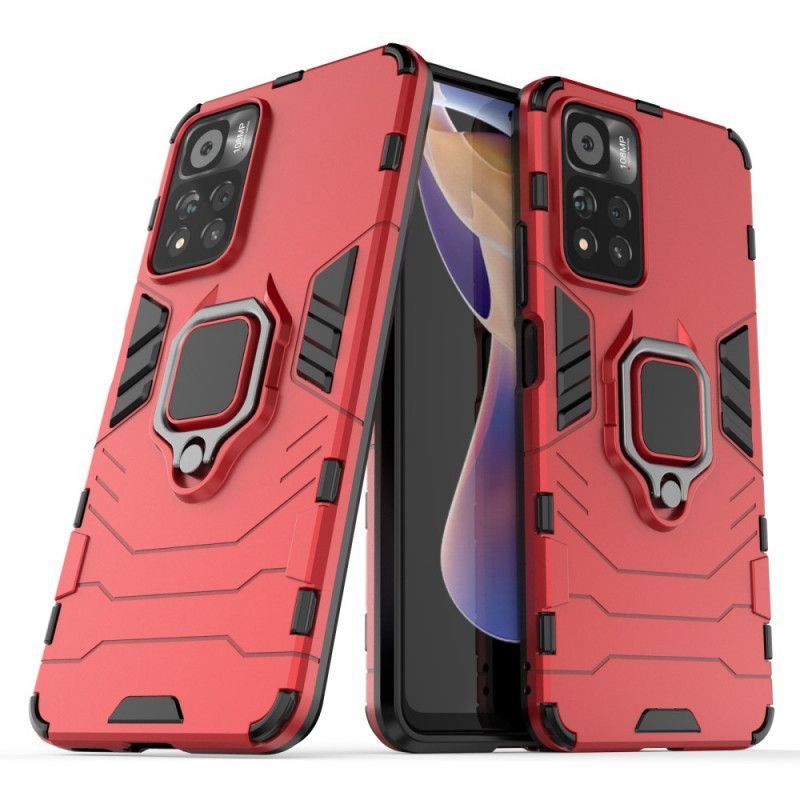 Cover Poco M4 Pro 5G Modstandsdygtig Ring