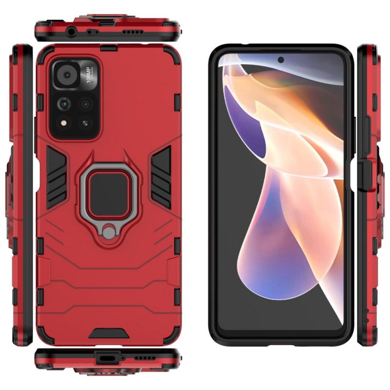 Cover Poco M4 Pro 5G Modstandsdygtig Ring