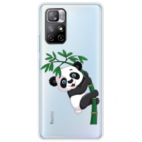 Cover Poco M4 Pro 5G Panda På Bambus