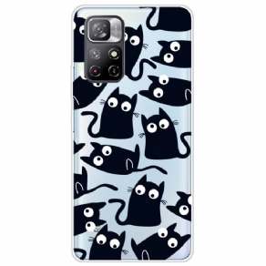 Cover Poco M4 Pro 5G Sorte Katte