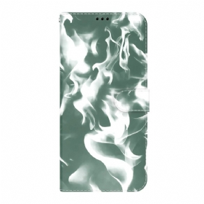 Flip Cover Poco M4 Pro 5G Abstrakt Mønster