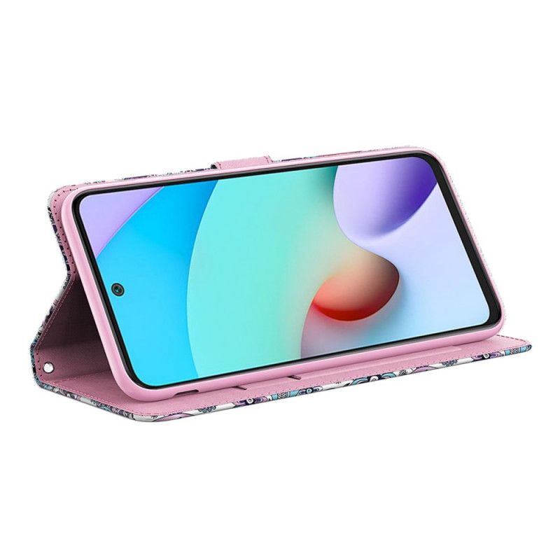 Flip Cover Poco M4 Pro 5G Blomstermønstre