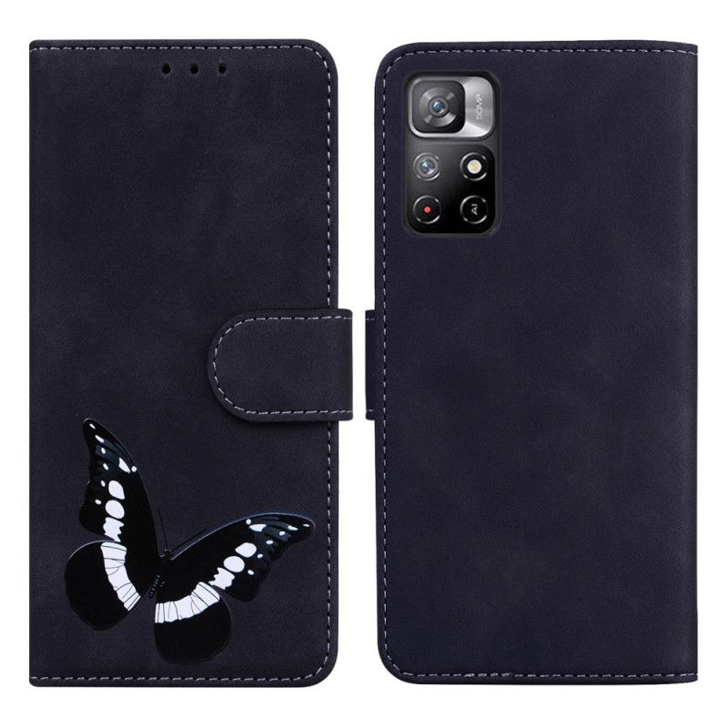 Flip Cover Poco M4 Pro 5G Butterfly Skin-touch