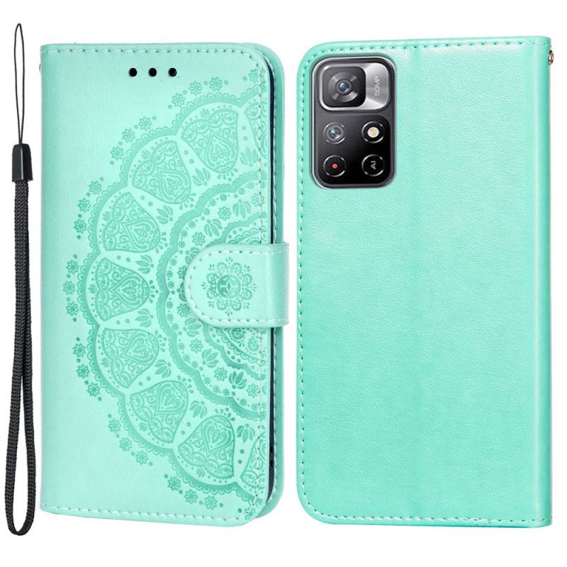 Flip Cover Poco M4 Pro 5G Coral Mandala