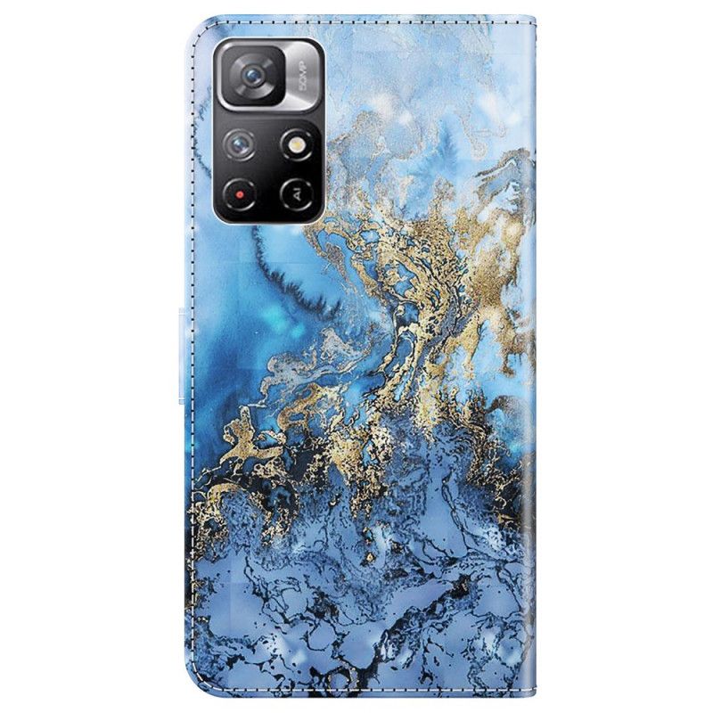 Flip Cover Poco M4 Pro 5G Crazy Marble