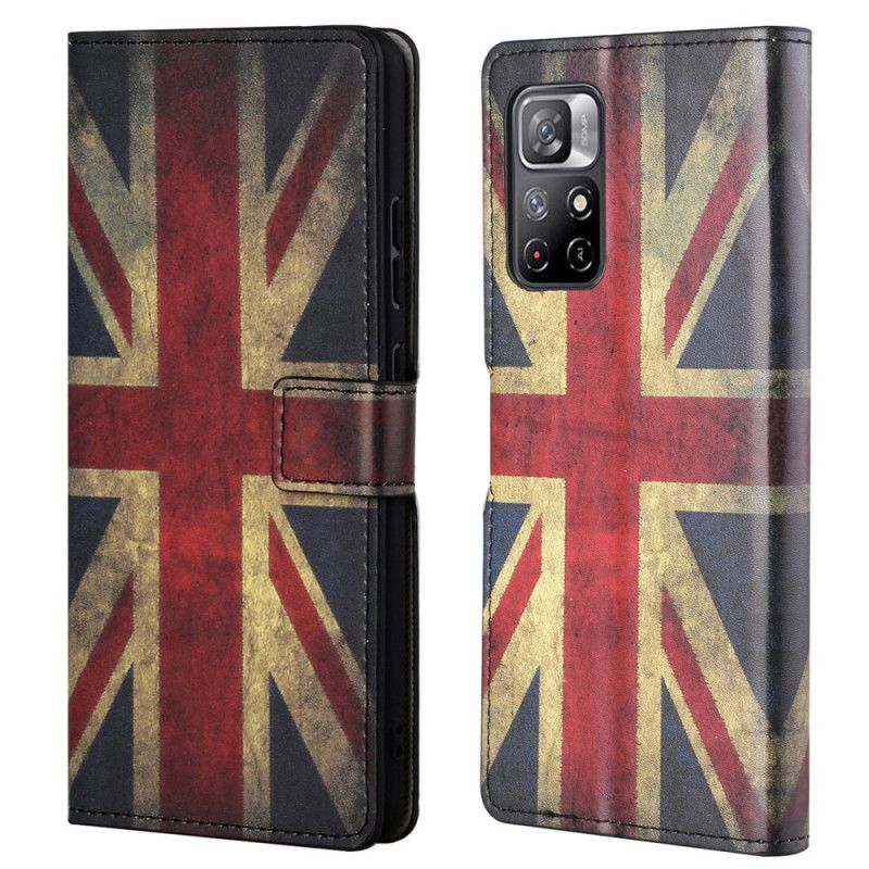 Flip Cover Poco M4 Pro 5G Englands Flag