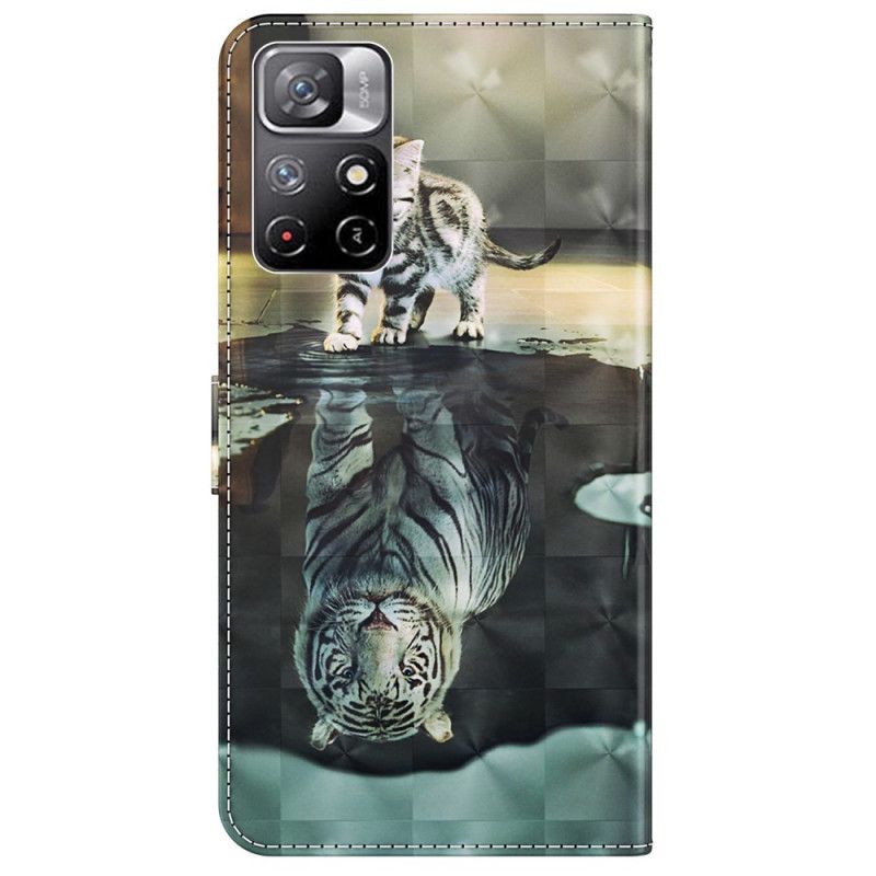 Flip Cover Poco M4 Pro 5G Ernest The Tiger