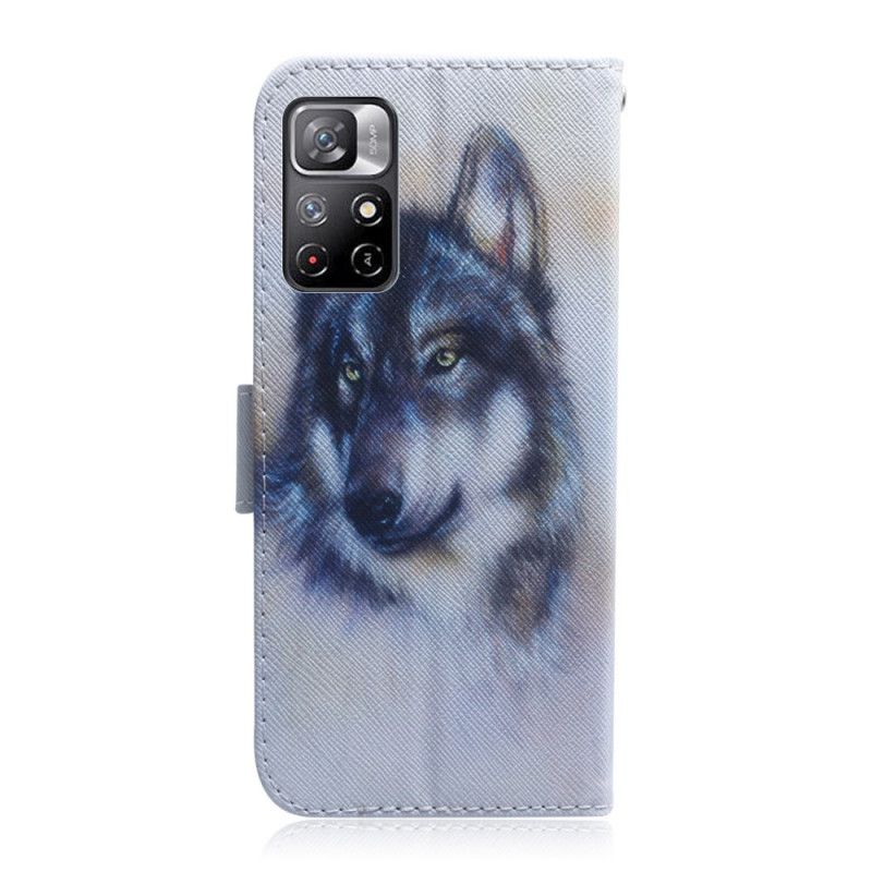 Flip Cover Poco M4 Pro 5G Hundeblik