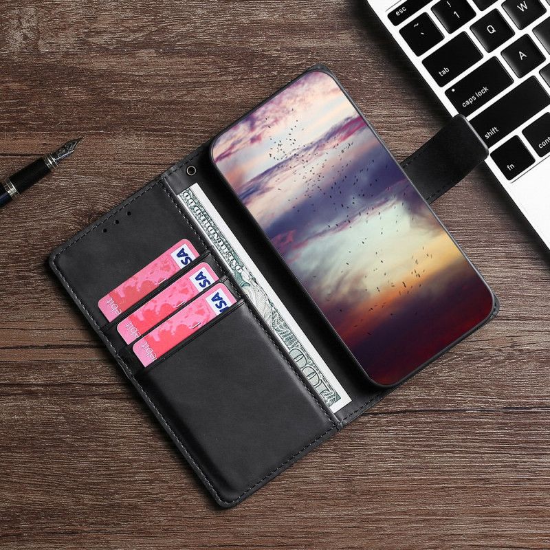 Flip Cover Poco M4 Pro 5G Skin-touch Krokodille