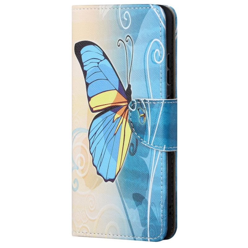 Flip Cover Poco M4 Pro 5G Sommerfugledesign