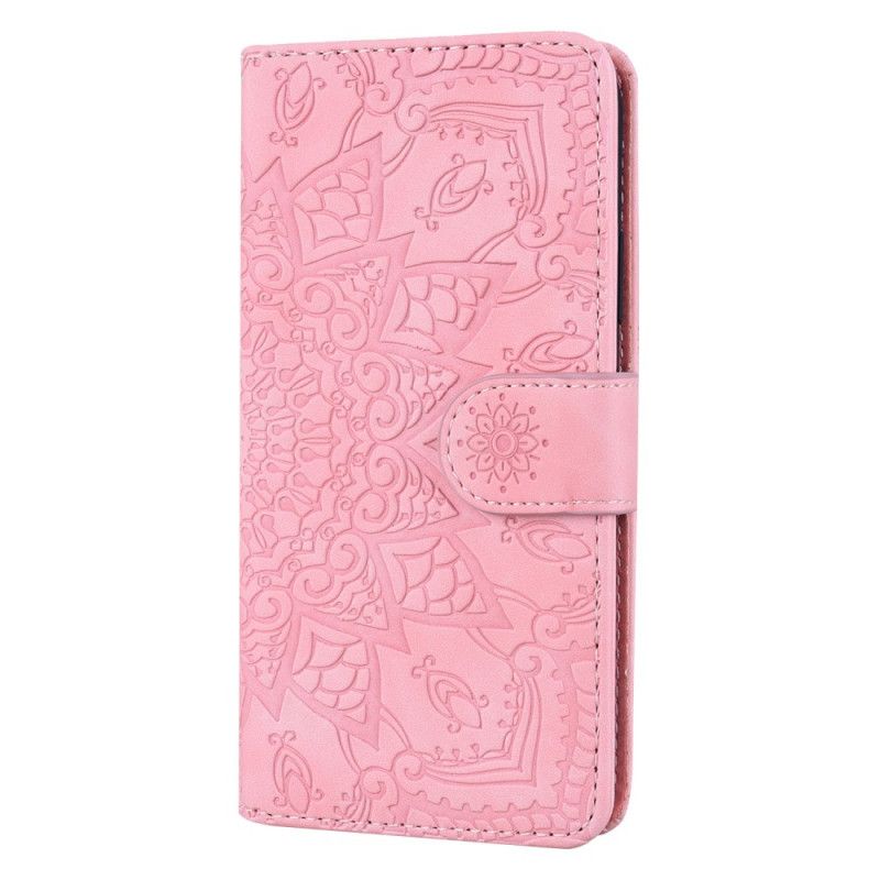 Læder Cover Poco M4 Pro 5G Barok Mandala